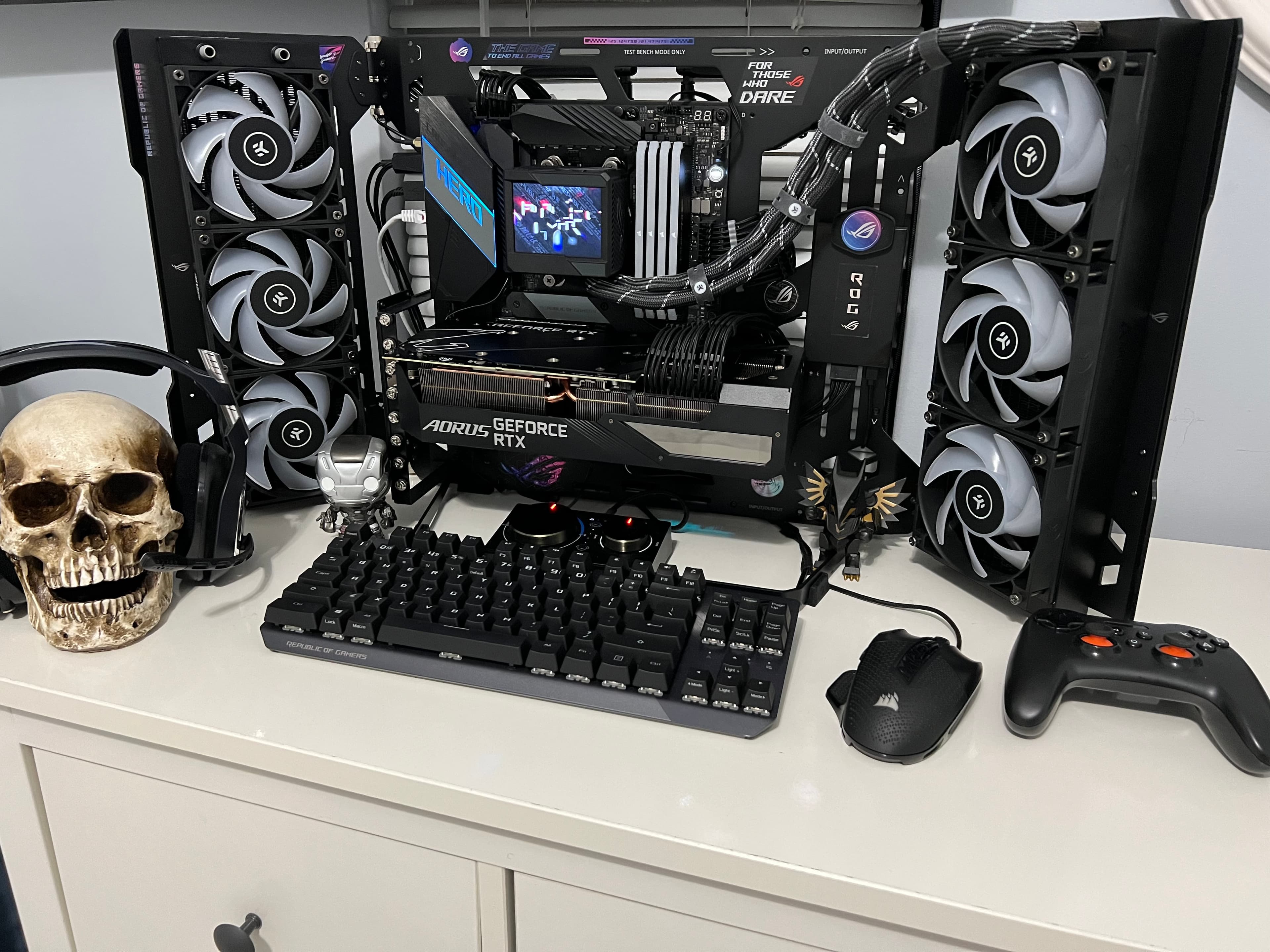 Custom liquid cooled system